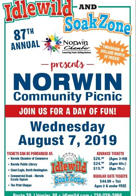 87th Annual Norwin Community Picnic- August 7th